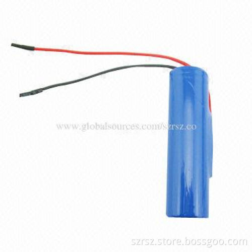 Lithium-ion Battery Packs, 3.7V, 2,200mAh Capacity